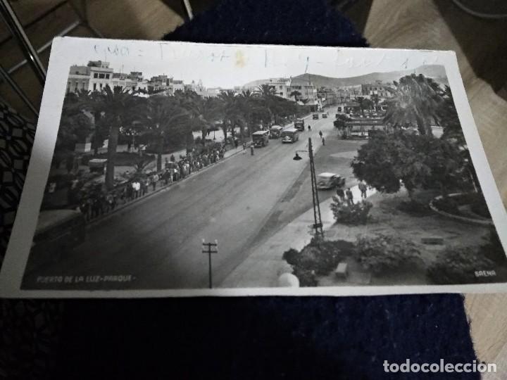 Postcards: POSTAL PUERTO DE LA CRUZ A&Ntilde;OS 50 ANTOBUSES COCHES
