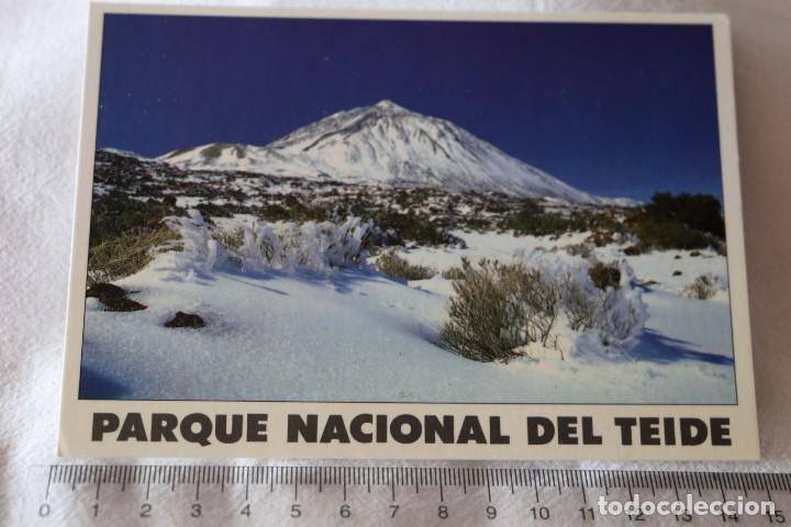 Postcards: PARQUE NACIONAL DEL TEIDE N&ordm; 216 EL TEIDE NEVADO 3718 M. ART EDITION REINER LOOS 1989 IMPECABLE