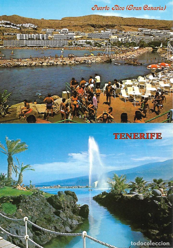 Postales: CANARIAS - CUATRO POSTALES - Foto 2