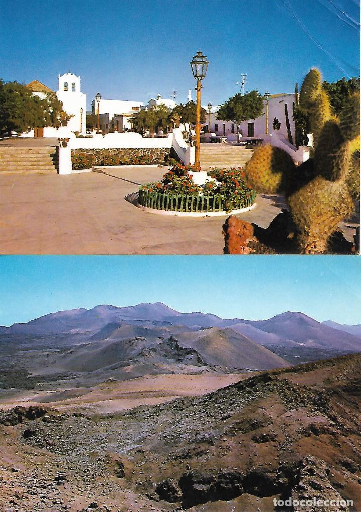 Postales: LANZAROTE - DOS POSTALES - Foto 1