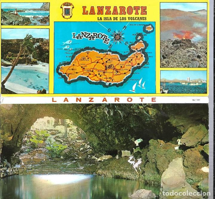 Postales: LANZAROTE - BLOC DE 10 POSTALES - - Foto 1