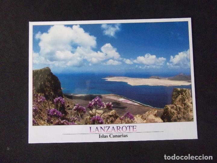 Postales: LANZAROTE-V49-NO ESCRITA-LA GRACIOSA VISTA DESDE LANZAROTE