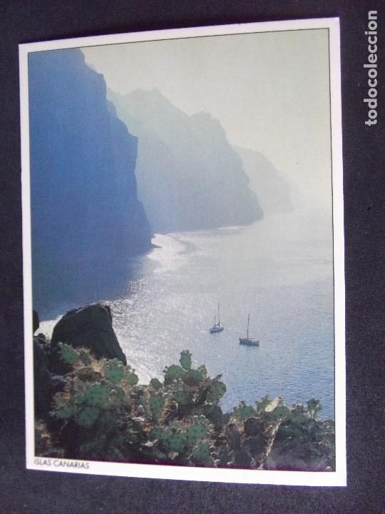 Postcards: CANARIAS-V49-NO ESCRITA-ISLAS CANARIAS-ACANTILADO DE LOS GIGANTES