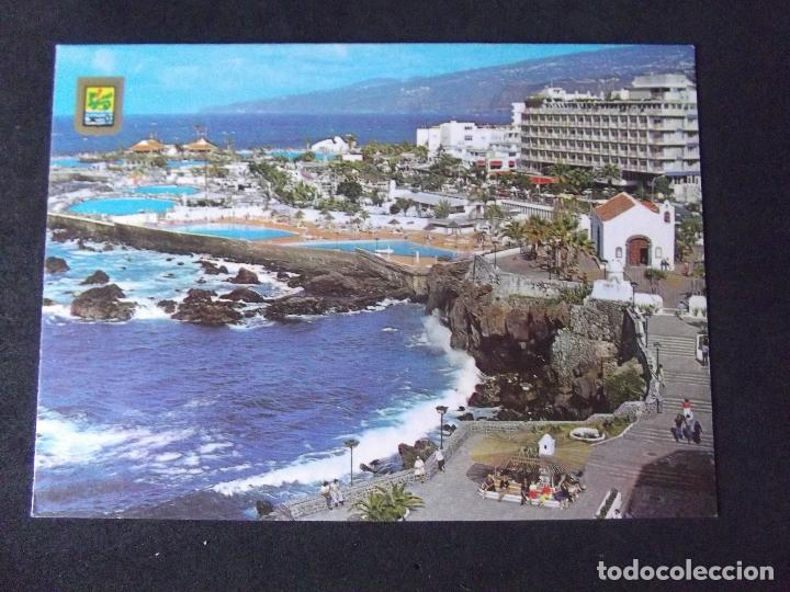 Postcards: CANARIAS-V49-NO ESCRITA-TENERIFE-PUERTO DE LA CRUZ-PANORAMICA DE LA COSTA MARTIANEZ