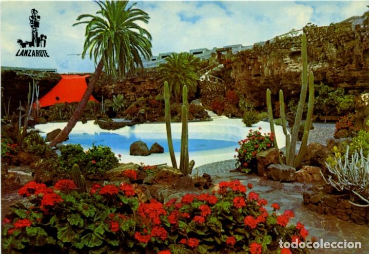 Postales: N&ordm; 575-LANZAROTE. Jameos del Agua. Sin circular. Ed. FOTO GABRIEL