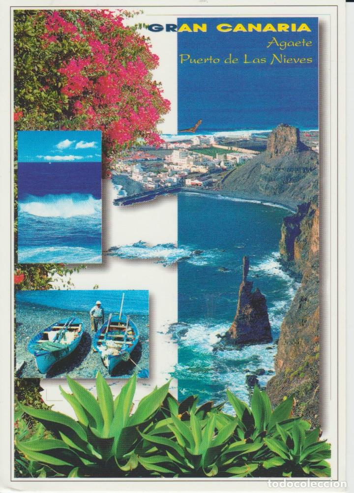 Postales: (4111) GRAN CANARIA. AGAETE . PUERTO DE LAS NIEVES