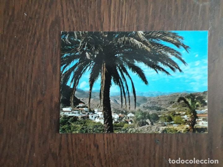 Postales: postal de Fataga, Gran Canaria.