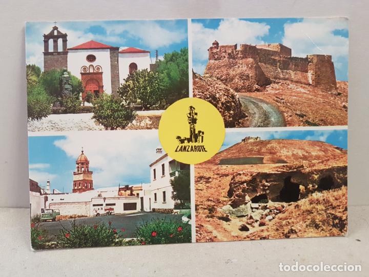 Postales: antigua postal lanzarote rincones de lanzarote circulada