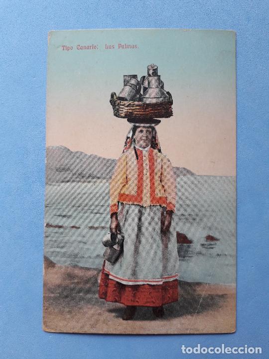 Postales: Tipo Canario: Las Palmas. - Foto 1