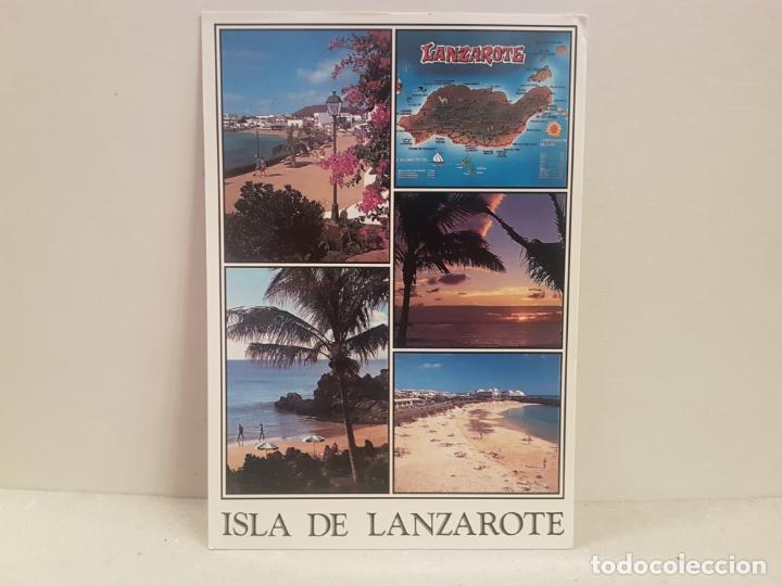 Postales: antigua postal lanzarote islas canarias circulada