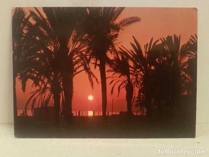 Postales: antigua postal gran canaria atardecer circulada