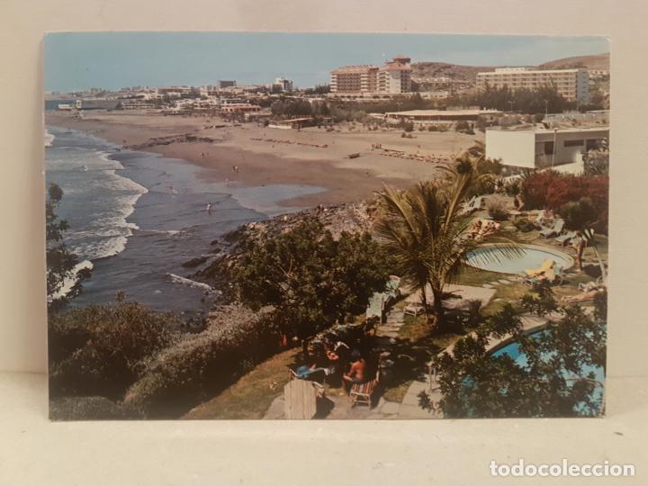 Postales: antigua postal gran canaria vista parcial de san aguntin circulada