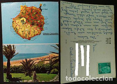 Postales: ANTIGUA POSTAL GRAN CANARIA 1969 ISLAS CANARIAS POSTCARD CC03663