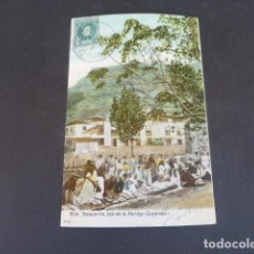 Postales: BICA TAZACORTE ISLA DE LA PALMA LAVANDERAS REVERSO SIN DIVIDIR. Lote 215994883
