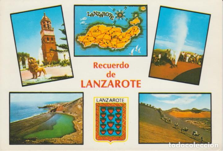 Postales: (20125) LANZAROTE. LA ISLA DE LOS VOLCANES - Foto 1