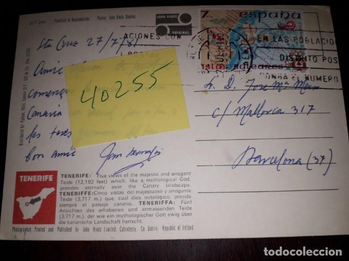 Postales: N&ordm; 40255 POSTAL TENERIFE - Foto 2