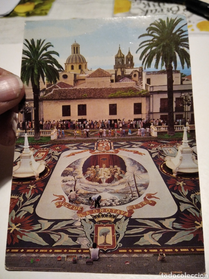 Postales: Orotava alfombras tipicas - Foto 1