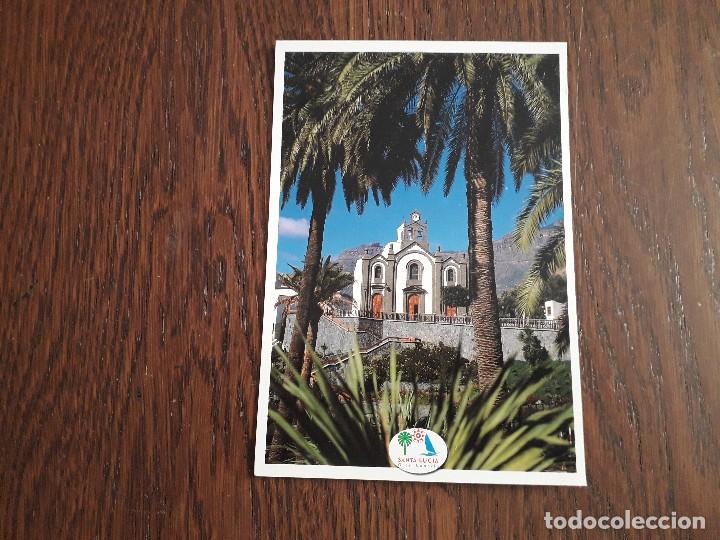 Cartes Postales: postal de Canarias, Iglesia de Santa Luc&iacute;a. Ayuntamiento de Santa Luc&iacute;a.
