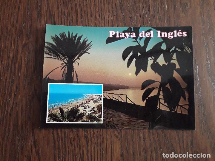 Postales: postal de Gran Canaria, Playa del Ingl&eacute;s.
