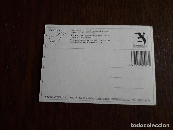 Postales: postal de Canarias, el Teide, Tenerife. - Foto 2