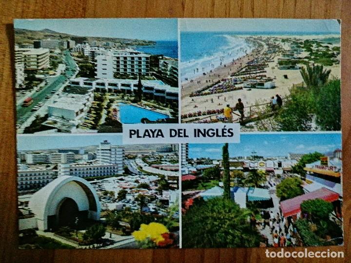 Postales: POSTAL - PLAYA DEL INGL&Eacute;S - GRAN CANARIA.