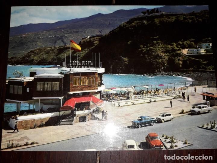 Cartoline: N&ordm; 3112 POSTAL PUERTO DE LA CRUZ TENERIFE PLAYA MARTINEZ CON PABELLON Y PASEO