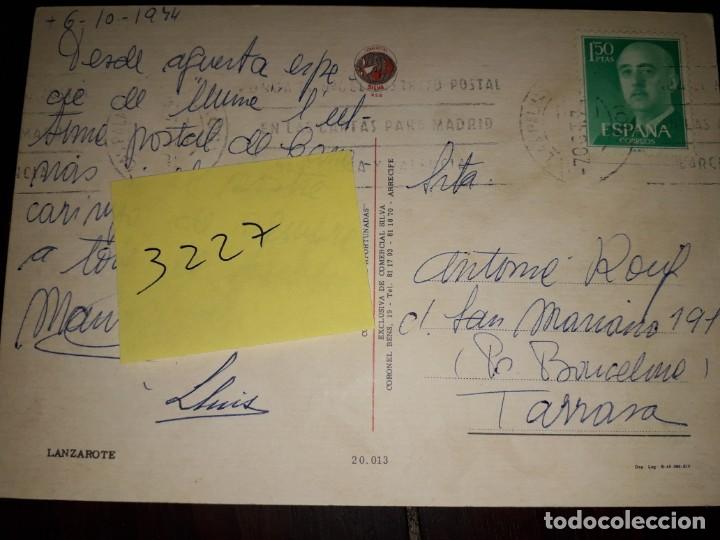 Postales: N&ordm; 3227 POSTAL LANZAROTE - Foto 2