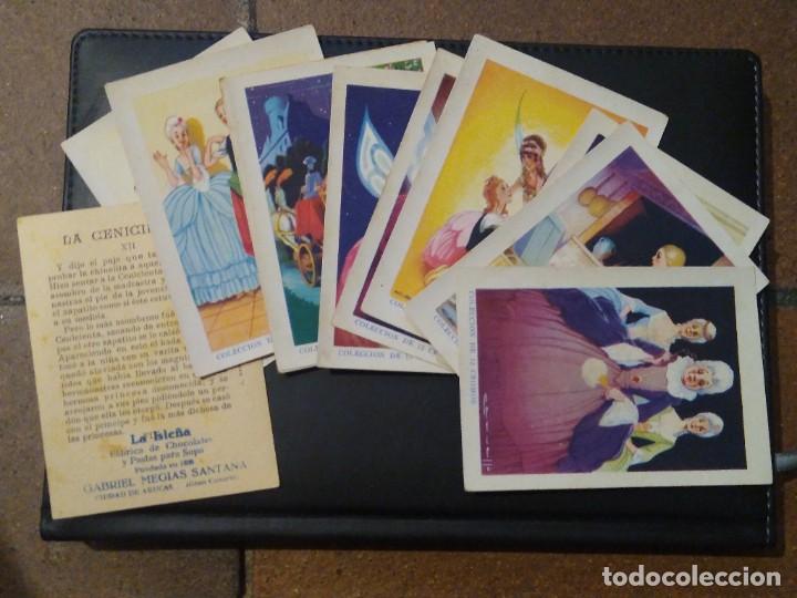 coleccion 12 cromos la cenicienta la isleña fab - Buy Antique postcards  from the Canary Islands on todocoleccion