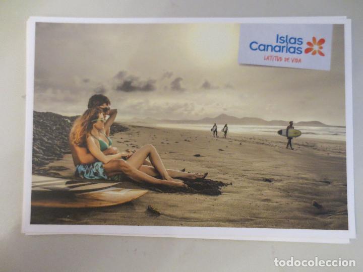 Cartoline: islas canarias. latitud de vida
