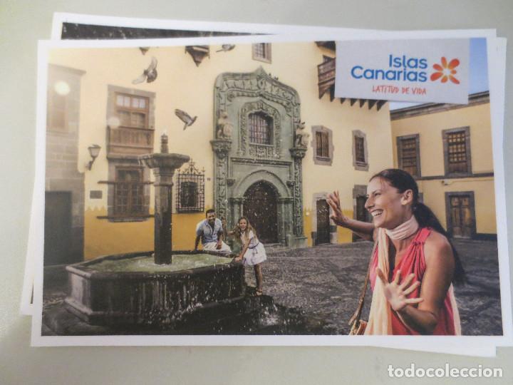 Cartoline: islas canarias. latitud de vida