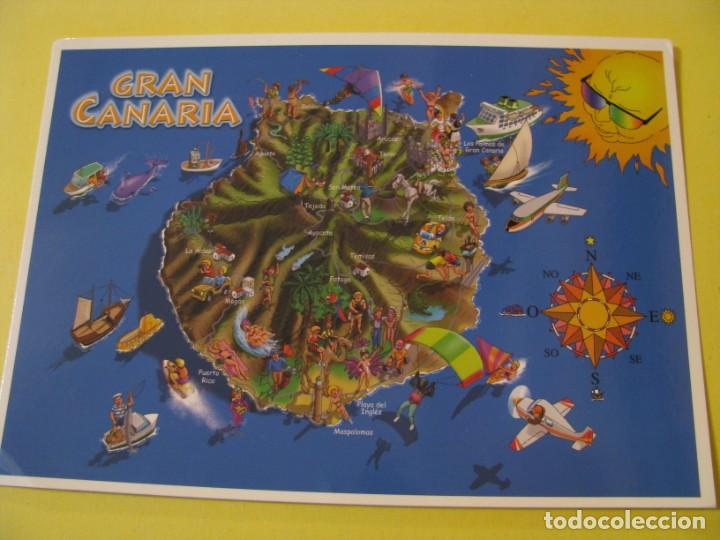 Cartoline: POSTAL DE GRAN CANARIAS. ED. TULLIO GATTI. 2000. CIRCULADA 2009.