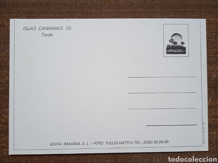 Postales: Postal Tenerife- Teide. - Foto 2