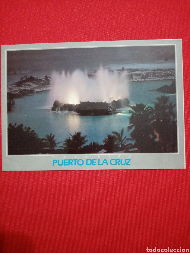 Cartes Postales: Postal Islas Canarias, Santa Cruz de Tenerife, Puerto de la Cruz, Lago Artificial