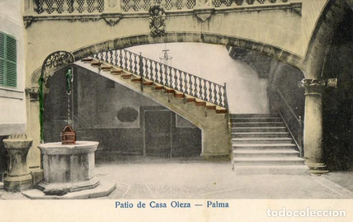 Postales: POSTAL ANTIGUA-PATIO DE CASA OLEZA-PALMA - Foto 1 - 271388153