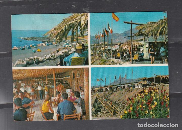 Postkarten: PUERTO DE SANTIAGO. RESTAURANTE-CAMPING SOL Y ARENA