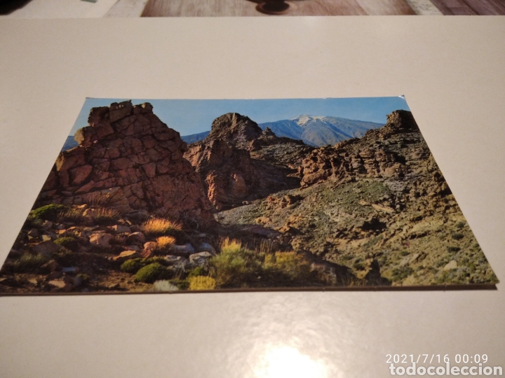 Postais: Postal las ca&ntilde;adas i el Teide