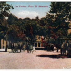Postais: BONITA POSTAL - LAS PALMAS - (CANARIA) - PLAZA ST. BERNARDO - FOTOGRAFIA ALEMANA. Lote 276414598