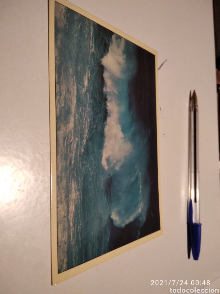 Postales: Postal Islas Canarias olas - Foto 1