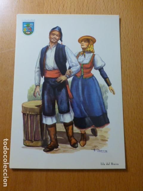 Postales: CANARIAS ISLA DEL HIERRO TIPOS - Foto 1