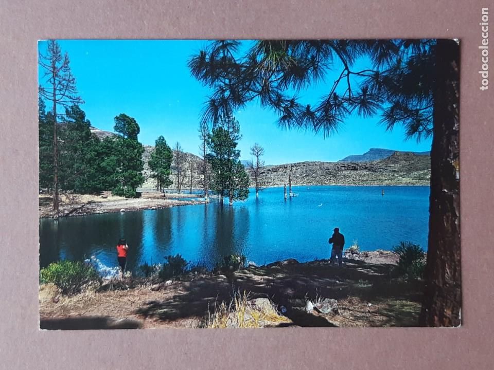 Postales: POSTAL 6 GARC&Iacute;A GARRABELLA. PRESA DE LA NI&Ntilde;A. GRAN CANARIA. 1965. CIRCULADA.