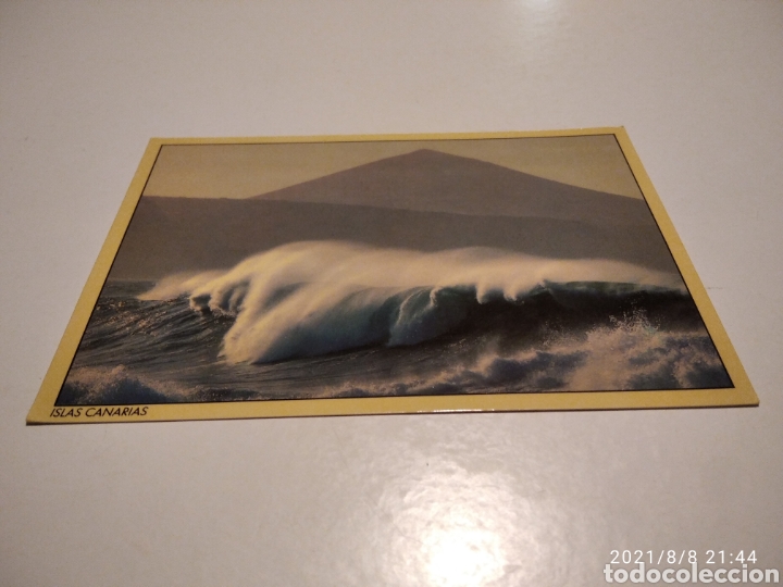 Postales: Postal Islas Canarias Olas - Foto 1
