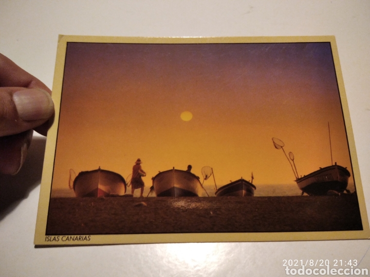 Cartoline: Postal Islas Canarias, puerto de la Pe&ntilde;a