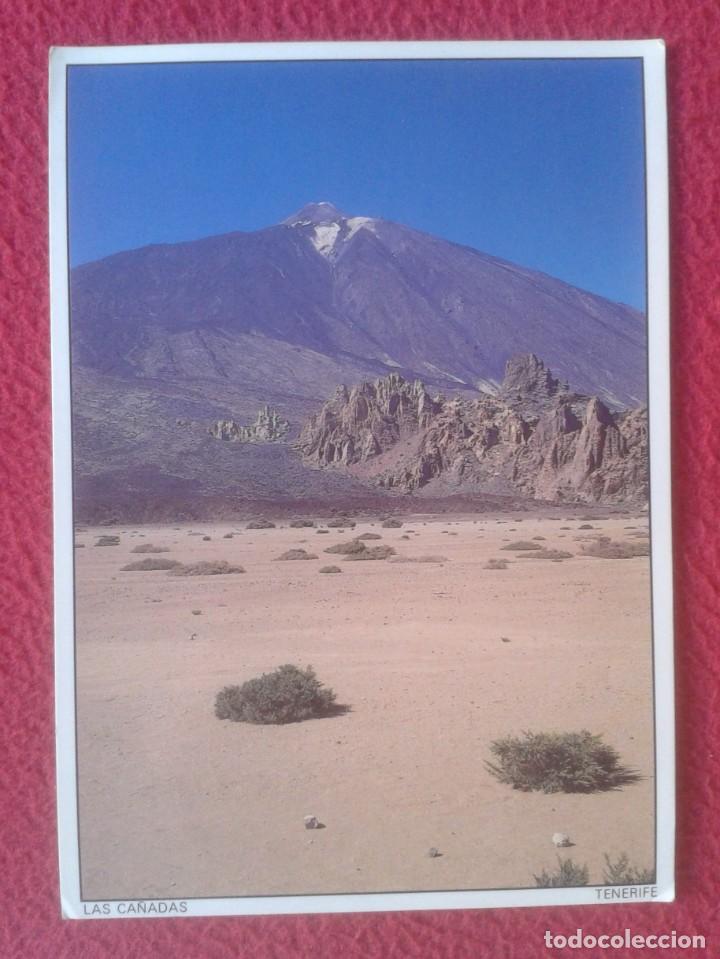 Cartoline: POST CARD TENERIFE CANARY ISLANDS LAS CA&Ntilde;ADAS Y EL TEIDE, PAISAJES CANARIOS S.L., SPAIN POSTKARTE...