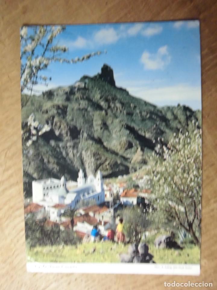 Postales: ANTIGUA POSTAL TEJEDA GRAN CANARIA - Foto 1