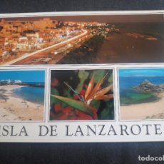 Postales: DIVERSAS VISTAS - LANZAROTE - ISLAS CANARIAS. Lote 285270093