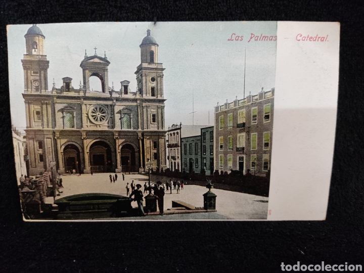 Postales: Antigua postal Las palmas, Catedral - Foto 1