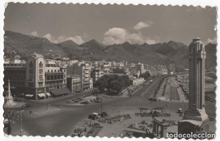 Postkarten: POSTAL- SANTA CRUZ DE TENERIFE - ALAMEDA Y AVEDIDA DE ANAGA
