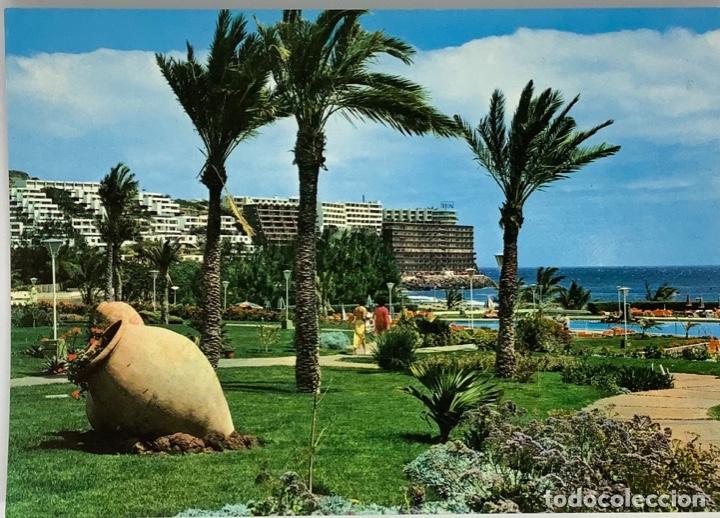 Postales: GRAN CANARIA, Playa del Inglés. Brito. Circulada 1989. - Foto 1 - 297268448