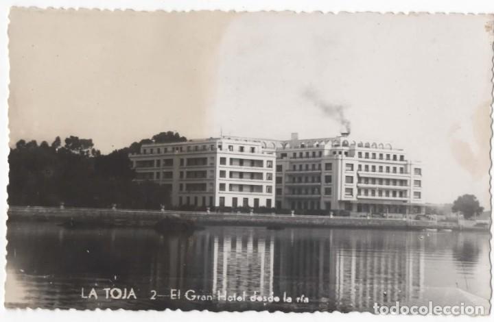Postkarten: POSTAL- LA TOJA- EL GRAN HOTEL DESDE LA RIA