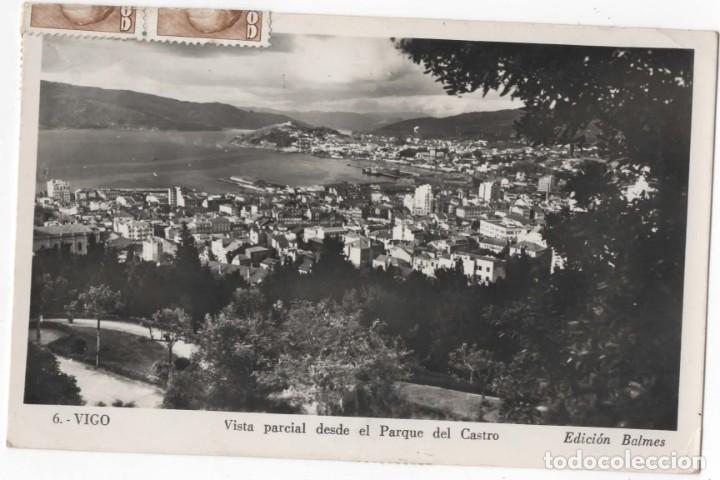 Postais: POSTAL- VIGO- VISTA PARCIAL DESDE EL PARQUE DEL CASTRO